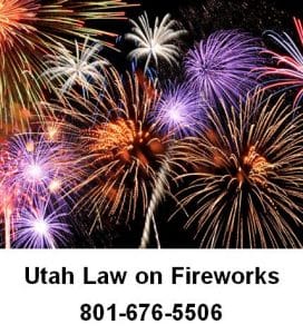 Utah Law on Fireworks