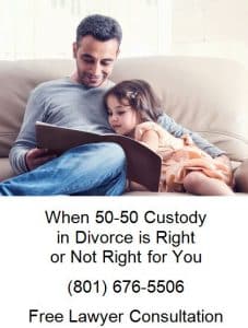 when 50-50 custody in divorce is right or not right for you