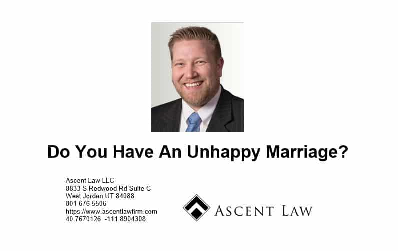 Do You Have An Unhappy Marriage?