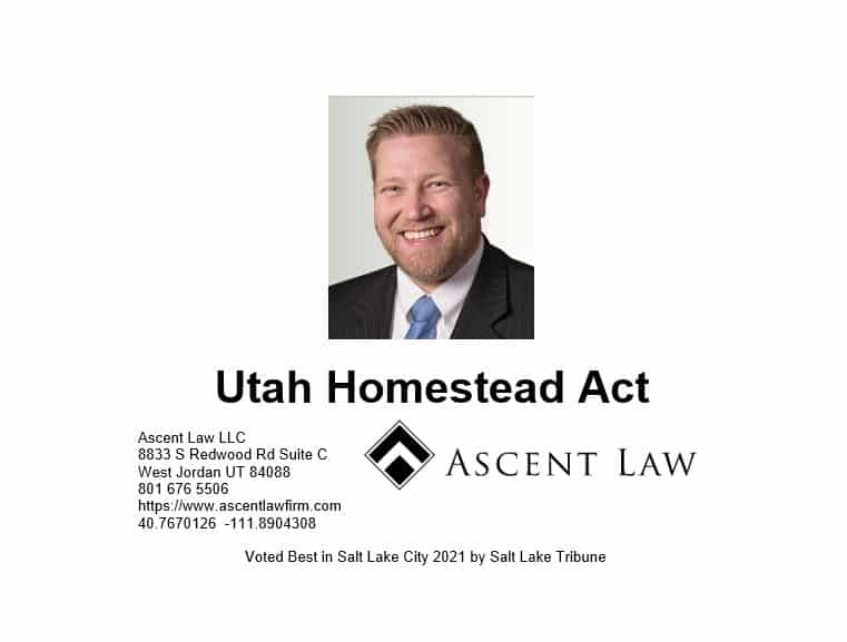 Utah Homestead Act